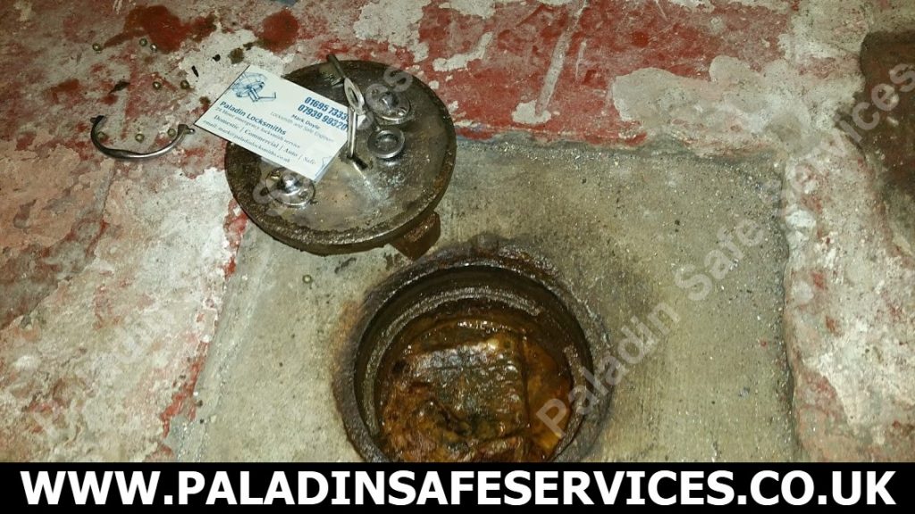 Fort Knox Underfloor Safe Opening Paladin Safe Services