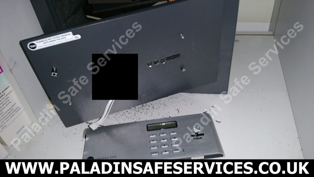 Yale Certified Safe YSM Lost Keys Paladin Safe Services
