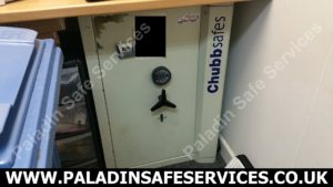 Chubb Sovereign Safe Opening