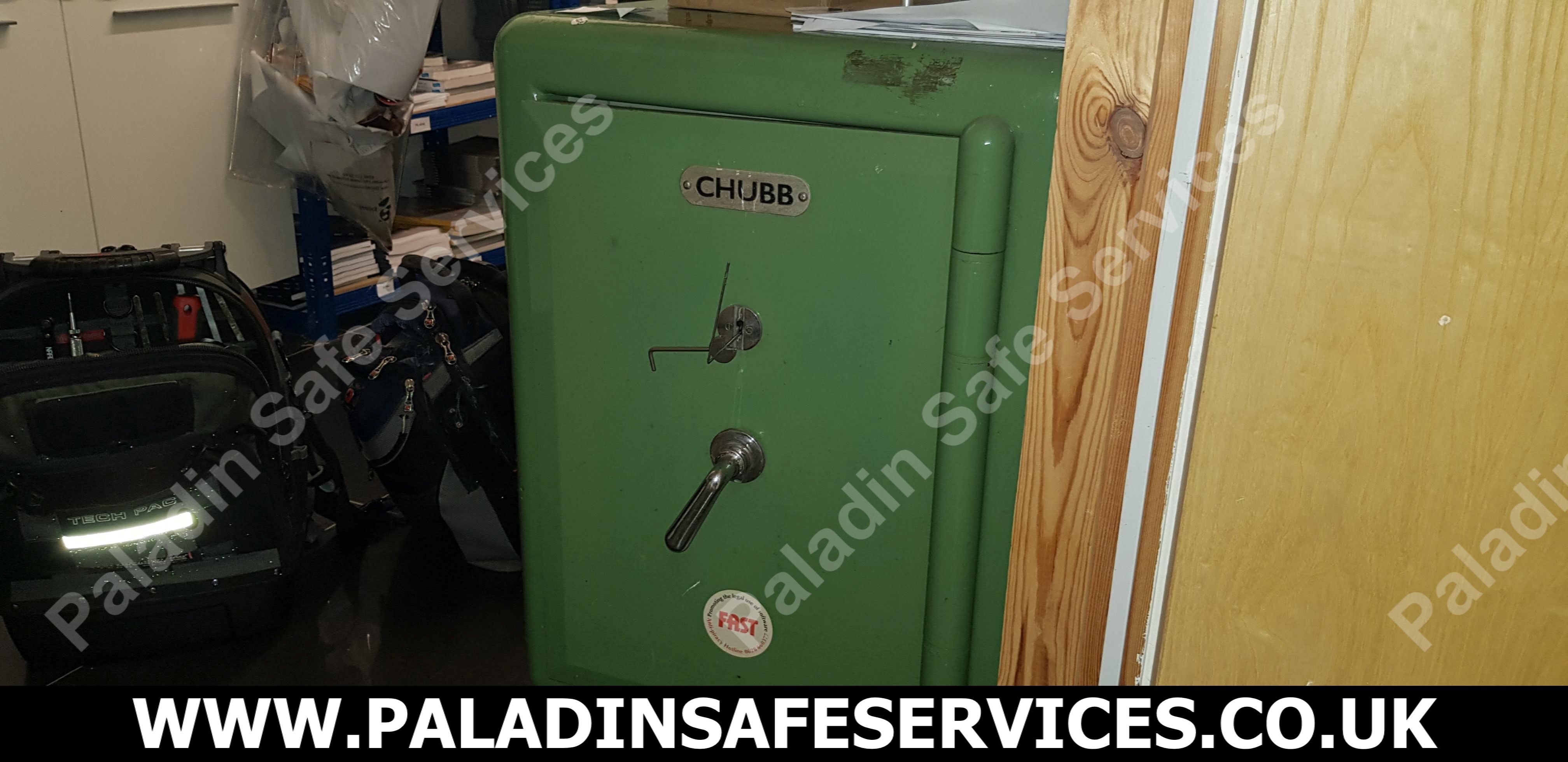 Chubb Office Quality Safe Opening Lost Keys