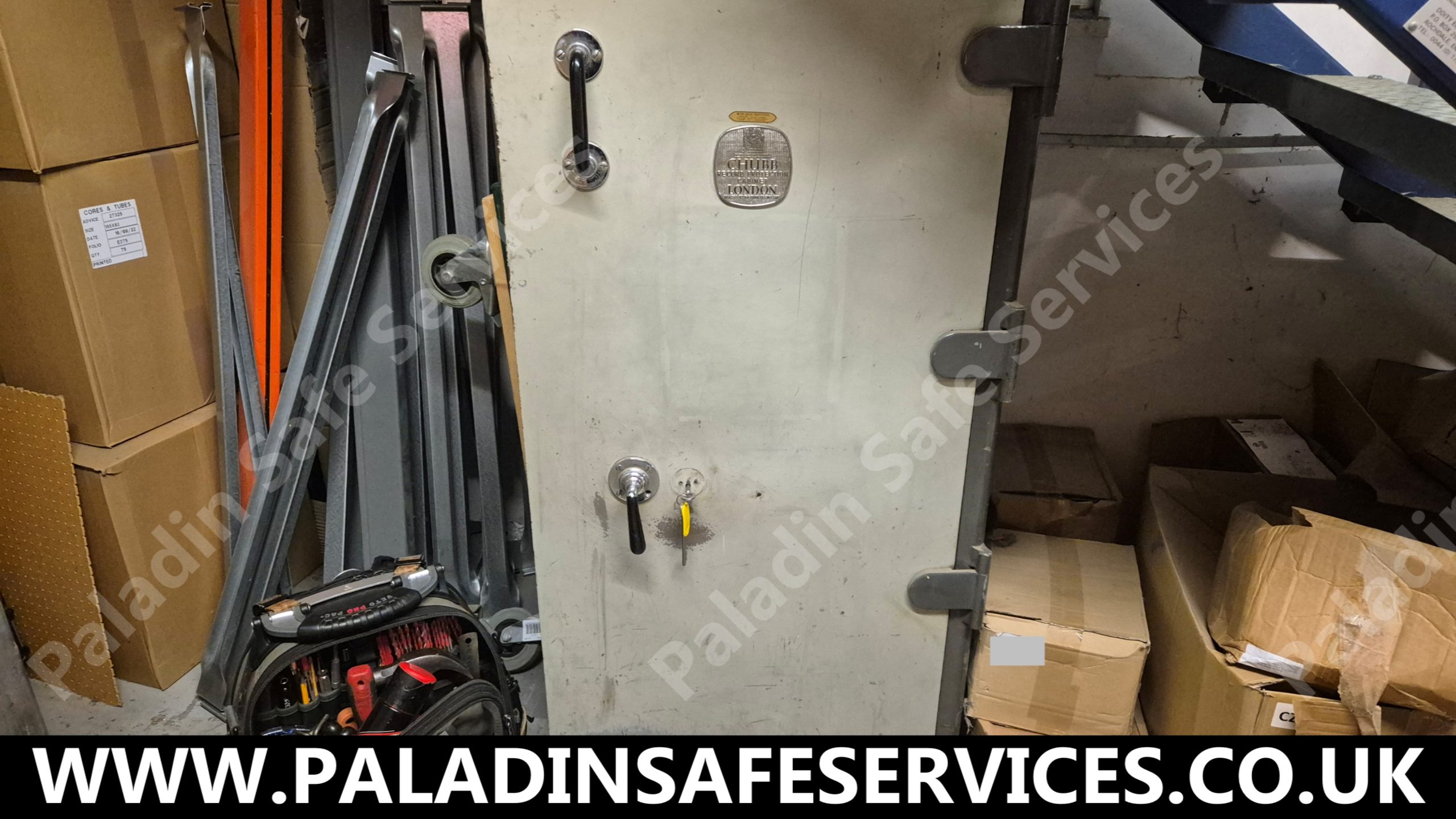 Chubb Record Protection Cabinet Safecracker Cheshire